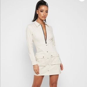 Manière de Voir cargo shirt dress